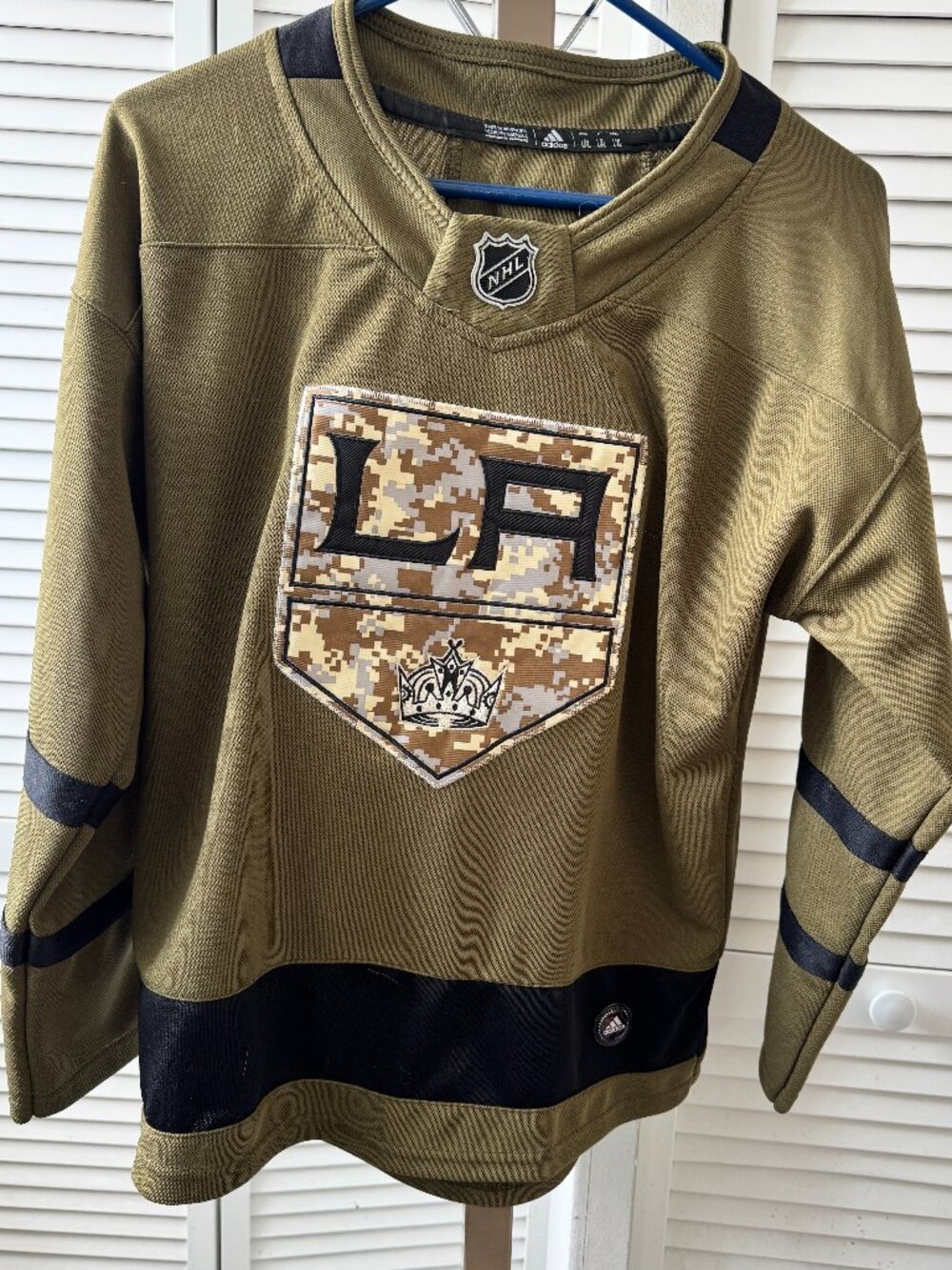 Adidas NHL military appreciation practice jersey